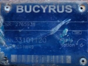 BUCYRUS CNR 276 HYDRAULIC PUMP