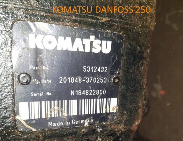 KOMATSU DANFOSS 250 HYDRAULIC MOTOR