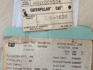 CATERPILLAR C32 DIESEL ENGINE