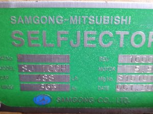 SAMGONG-MITSUBISHI SJ 10GH SELFJECTOR