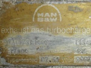MAN B&W NR18/S01080 TURBOCHARGER