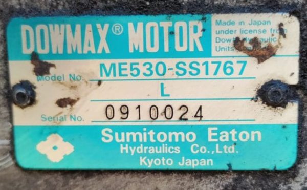 EATON DOWMAX ME530-SS1767 HYDRAULIC MOTOR