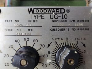 WOODWARD UG-10 GOVERNOR