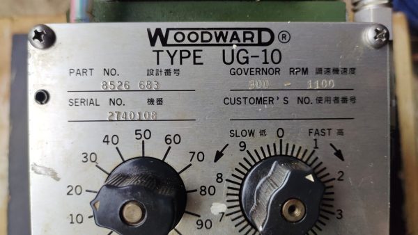 WOODWARD UG-10 GOVERNOR
