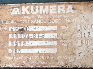 KUMERA 4 F6CC GEAR BOX