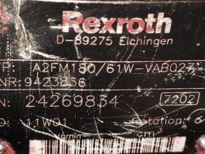 REXROTH A2FM180/61W-VAB027 HYDRAULIC MOTOR