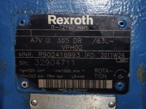 REXROTH A7VO355DR/63L HYDRAULIC MOTOR