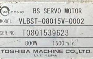 TOSHIBA VLBST-08015V-0002 BS SERBO MOTOR