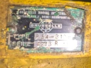 Brusselle P54-310F Marine Hydraulic Equipment