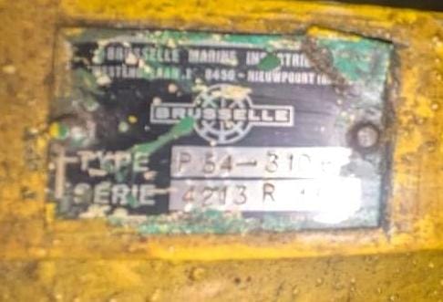 Brusselle P54-310F Marine Hydraulic Equipment