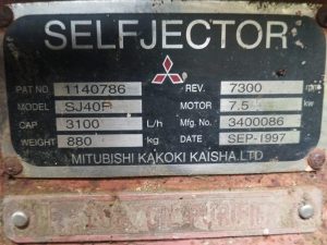 MITUBISHI SJ40F SELFJECTOR