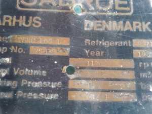 SABROE TSMC 108L COMPRESSOR