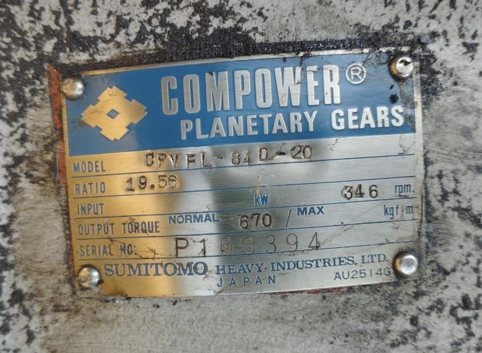 SUMITOMO CPVFL-84D-20 COMPOWER PLANETARY GEARS