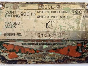 YANMAR 6N220L-SN DIESEL ENGINE